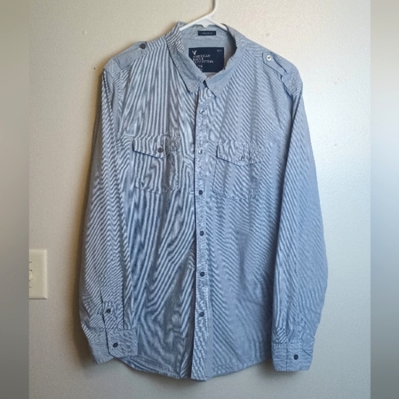 American Eagle Outfitters Button Up Mens Size XL Vintage Fit‎ - Picture 1 of 13